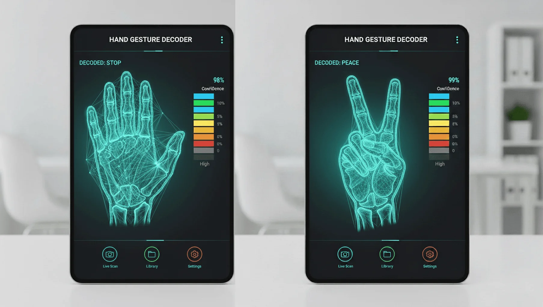Hand Gesture Decoder screenshot 1