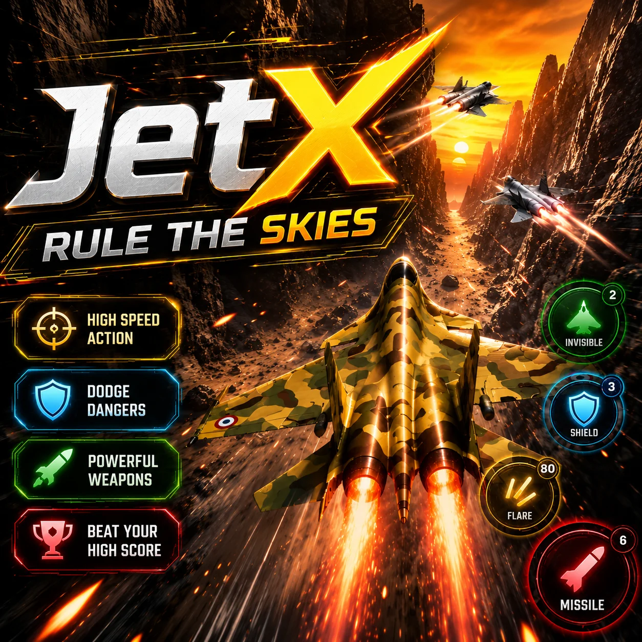 JetX: Rule the Skies
