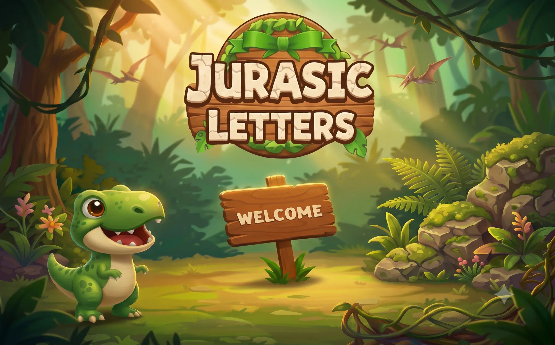 Jurassic Letters: Dino Alphabet Adventure