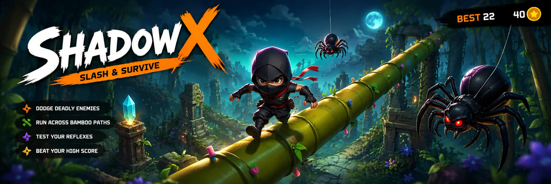 ShadowX: Slash And Survive Screenshot 1